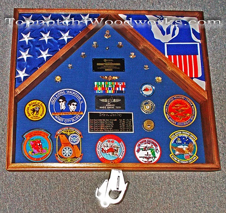 marine corps shadow box