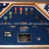 2 Flag Military Shadow Box (Large) - Image 3