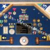 2 Flag Military Shadow Box (Large) - Image 4