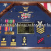 2 Flag Military Shadow Box (Large) - Image 26