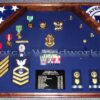 2 Flag Military Shadow Box (Large) - Image 17