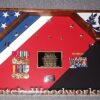 2 Flag Military Shadow Box (Large) - Image 9