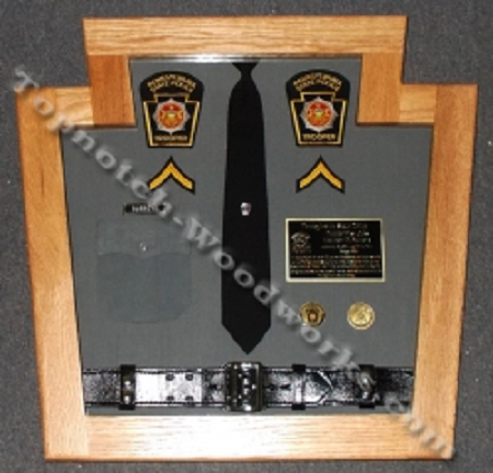 State cop display case