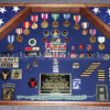 2 Flag Military Shadow Box (Large) - Image 19