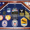 2 Flag Military Shadow Box (Large) - Image 22