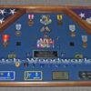 2 Flag Military Shadow Box (Large) - Image 10