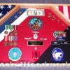 2 Flag Military Shadow Box (Large) - Image 15