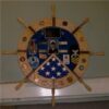 Ship Wheel Shadow Box with Walnut Inlays - Image 18